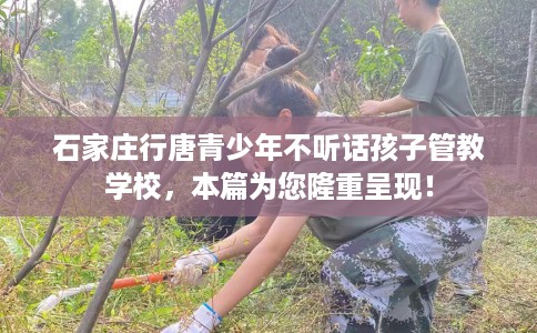 石家庄行唐青少年不听话孩子管教学校,本篇为您隆重呈现! 石家庄行唐青少年不听话孩子管教学校,本篇为您隆重呈现!