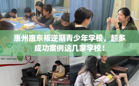 惠州惠东叛逆期青少年学校，超多成功案例这几家学校！