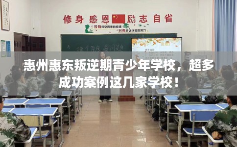 惠州惠东叛逆期青少年学校，超多成功案例这几家学校！