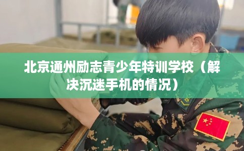 北京通州励志青少年特训学校（解决沉迷手机的情况）
