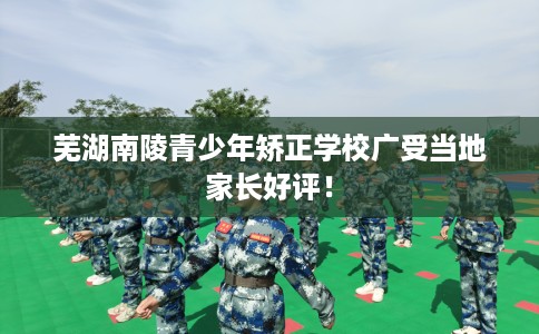 芜湖南陵青少年矫正学校广受当地家长好评！