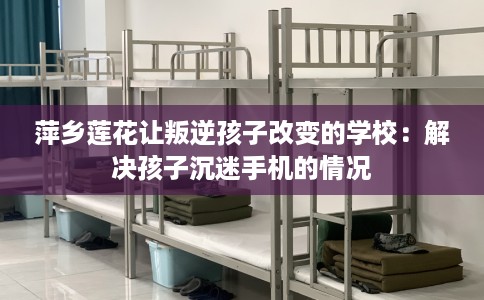 萍乡莲花让叛逆孩子改变的学校:解决孩子沉迷手机的情况 萍乡莲花让叛逆孩子改变的学校:解决孩子沉迷手机的情况