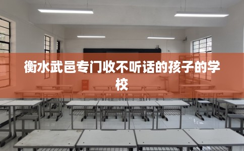 衡水武邑专门收不听话的孩子的学校
