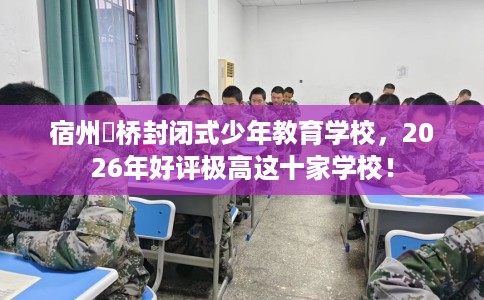 宿州埇桥封闭式少年教育学校，2026年好评极高这十家学校！
