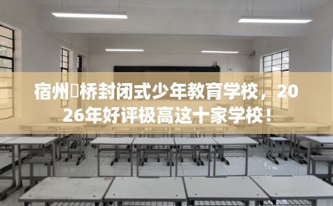 宿州埇桥封闭式少年教育学校，2026年好评极高这十家学校！