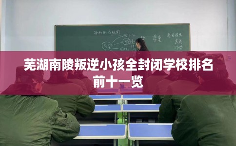 芜湖南陵叛逆小孩全封闭学校排名前十一览 芜湖南陵叛逆小孩全封闭学校排名前十一览