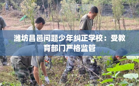 潍坊昌邑问题少年纠正学校：受教育部门严格监管