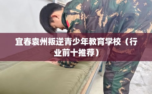 宜春袁州叛逆青少年教育学校（行业前十推荐）