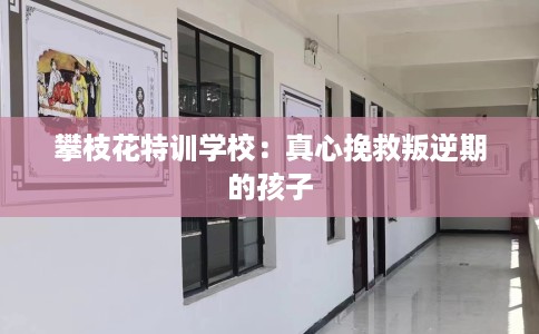 攀枝花特训学校:真心挽救叛逆期的孩子 攀枝花特训学校:真心挽救叛逆期的孩子