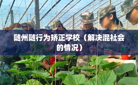 随州随行为矫正学校(解决混社会的情况) 随州随行为矫正学校(解决混社会的情况)