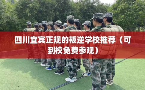 四川宜宾正规的叛逆学校推荐(可到校免费参观) 四川宜宾正规的叛逆学校推荐(可到校免费参观)