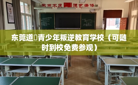 东莞道滘青少年叛逆教育学校（可随时到校免费参观）
