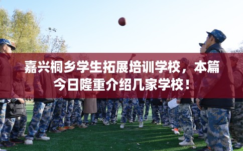 嘉兴桐乡学生拓展培训学校，本篇今日隆重介绍几家学校！