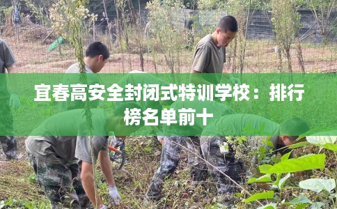 宜春高安全封闭式特训学校：排行榜名单前十