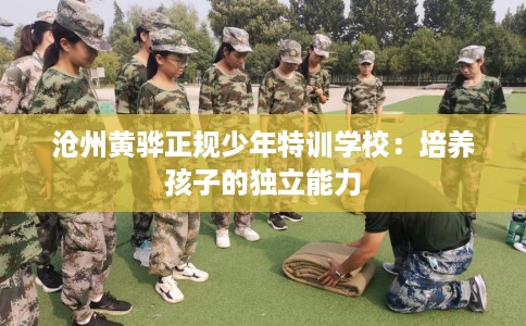 沧州黄骅正规少年特训学校：培养孩子的独立能力