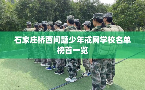 石家庄桥西问题少年戒网学校名单榜首一览