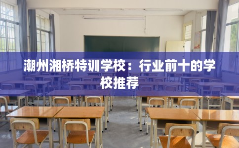 潮州湘桥特训学校：行业前十的学校推荐