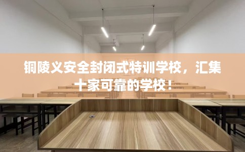 铜陵义安全封闭式特训学校，汇集十家可靠的学校！