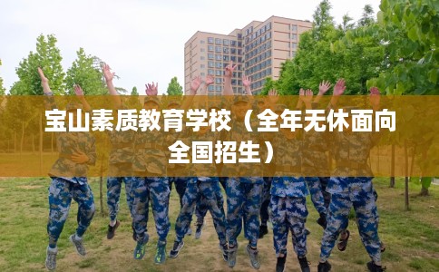 宝山素质教育学校(全年无休面向全国招生) 宝山素质教育学校(全年无休面向全国招生)
