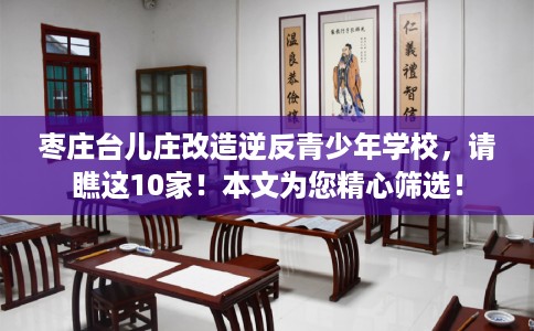枣庄台儿庄改造逆反青少年学校，请瞧这10家！本文为您精心筛选！