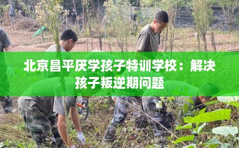 北京昌平厌学孩子特训学校：解决孩子叛逆期问题