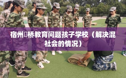 宿州埇桥教育问题孩子学校（解决混社会的情况）