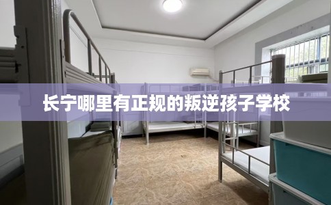 长宁哪里有正规的叛逆孩子学校
