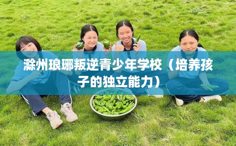 滁州琅琊叛逆青少年学校（培养孩子的独立能力）