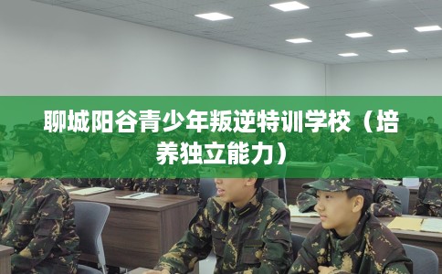 聊城阳谷青少年叛逆特训学校（培养独立能力）
