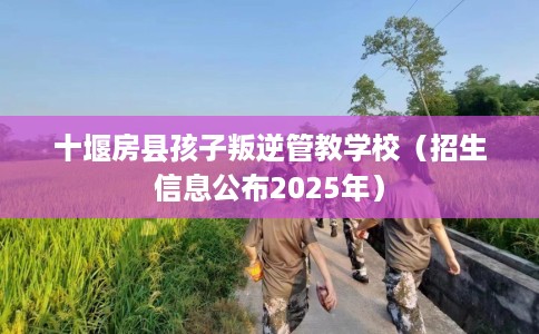 十堰房县孩子叛逆管教学校（招生信息公布2025年）