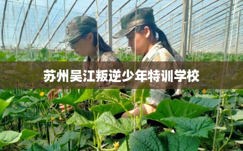 苏州吴江叛逆少年特训学校