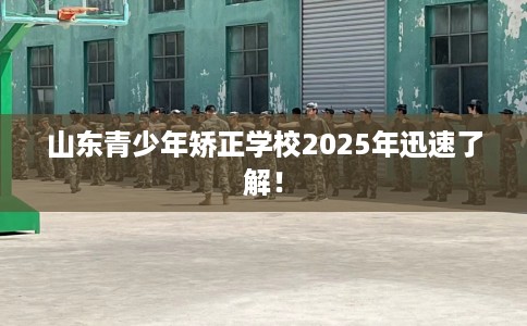 山东青少年矫正学校2025年迅速了解！