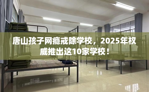 唐山孩子网瘾戒除学校，2025年权威推出这10家学校！