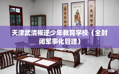 天津武清叛逆少年教育学校（全封闭军事化管理）