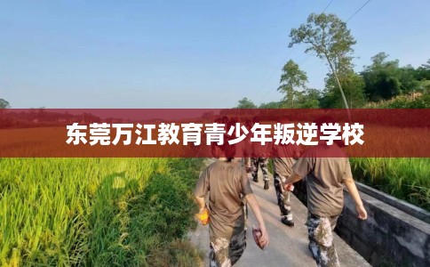 东莞万江教育青少年叛逆学校