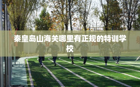 秦皇岛山海关哪里有正规的特训学校