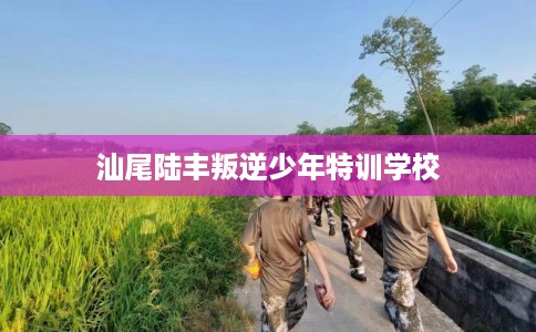 汕尾陆丰叛逆少年特训学校