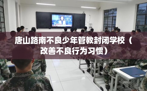 唐山路南不良少年管教封闭学校（改善不良行为习惯）
