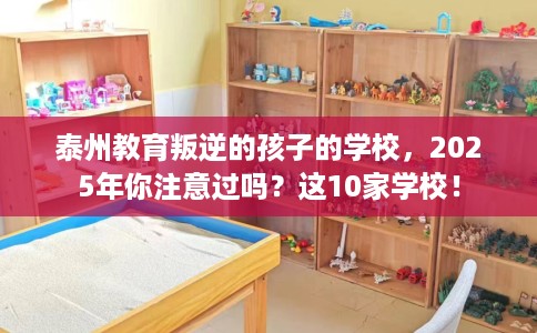 泰州教育叛逆的孩子的学校,2025年你注意过吗?这10家学校! 泰州教育叛逆的孩子的学校,2025年你注意过吗?这10家学校!