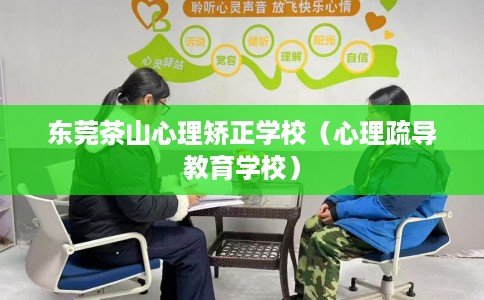东莞茶山心理矫正学校（心理疏导教育学校）