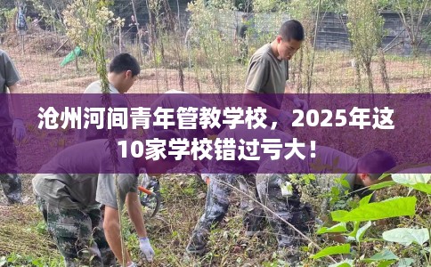 沧州河间青年管教学校，2025年这10家学校错过亏大！