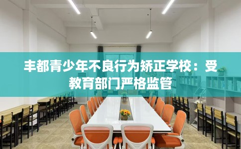 丰都青少年不良行为矫正学校：受教育部门严格监管