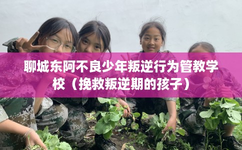 聊城东阿不良少年叛逆行为管教学校（挽救叛逆期的孩子）