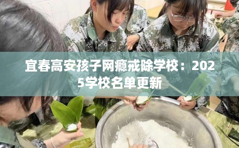 宜春高安孩子网瘾戒除学校：2025学校名单更新