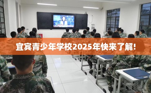 宜宾青少年学校2025年快来了解!