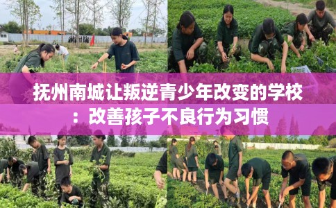 抚州南城让叛逆青少年改变的学校：改善孩子不良行为习惯
