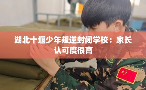湖北十堰少年叛逆封闭学校：家长认可度很高