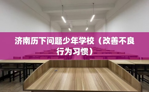 济南历下问题少年学校（改善不良行为习惯）