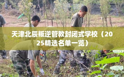 天津北辰叛逆管教封闭式学校（2025精选名单一览）