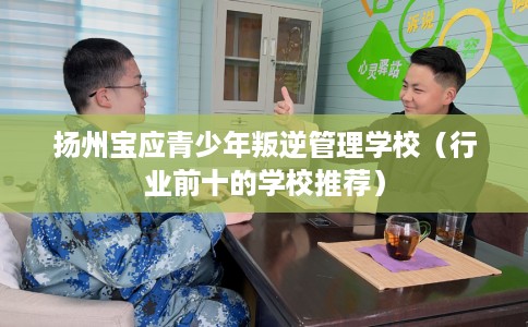 扬州宝应青少年叛逆管理学校（行业前十的学校推荐）